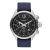 Correa de reloj Fossil CH2807 Cuero Azul 22mm